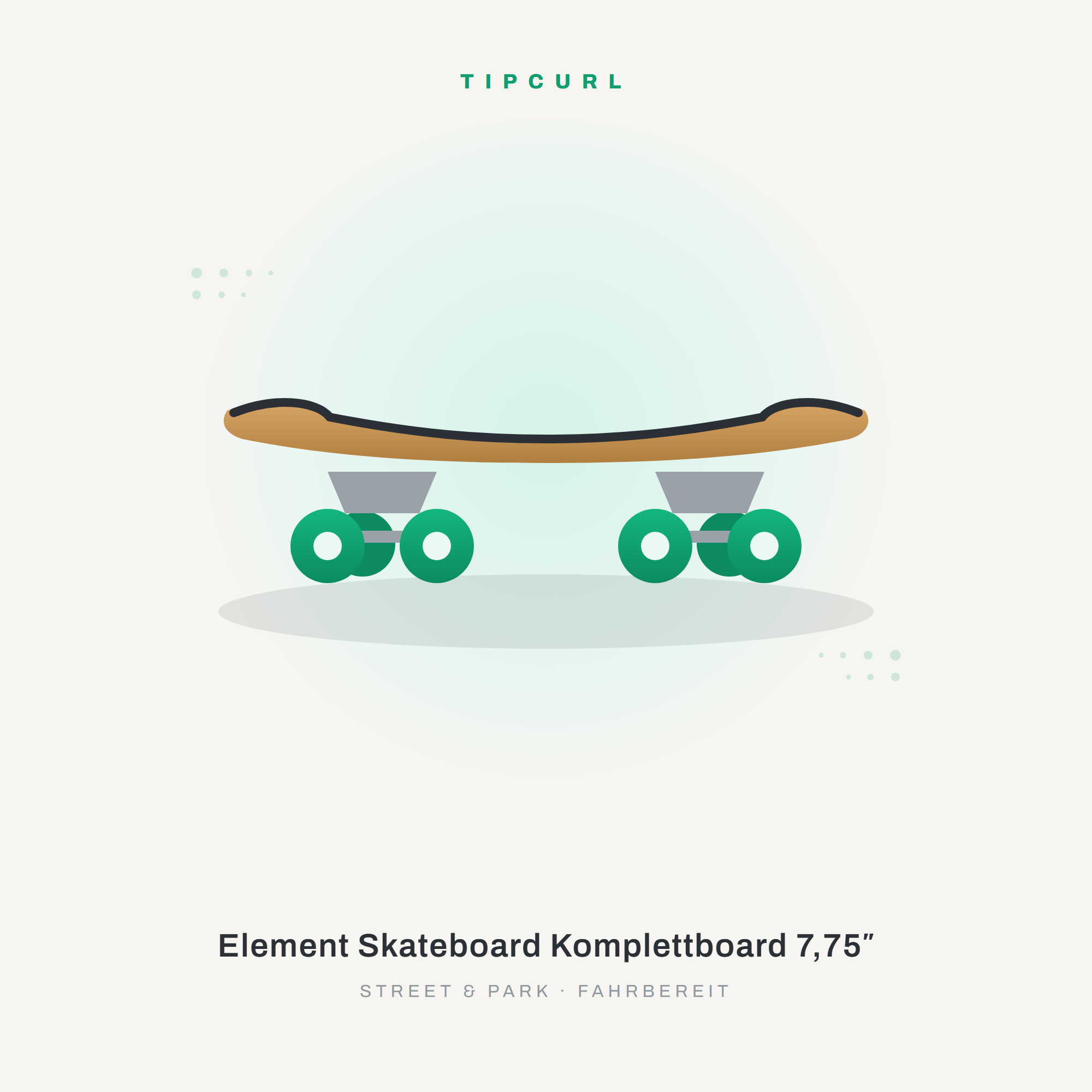 skateboard Element Skateboard Komplettboard 7,75 Zoll